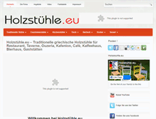 Tablet Screenshot of holzstuhle.eu